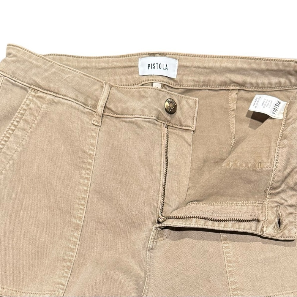 Pistola Cargo Bootcut Khaki High Rise Pants Women’s Size 30 - Picture 4 of 8